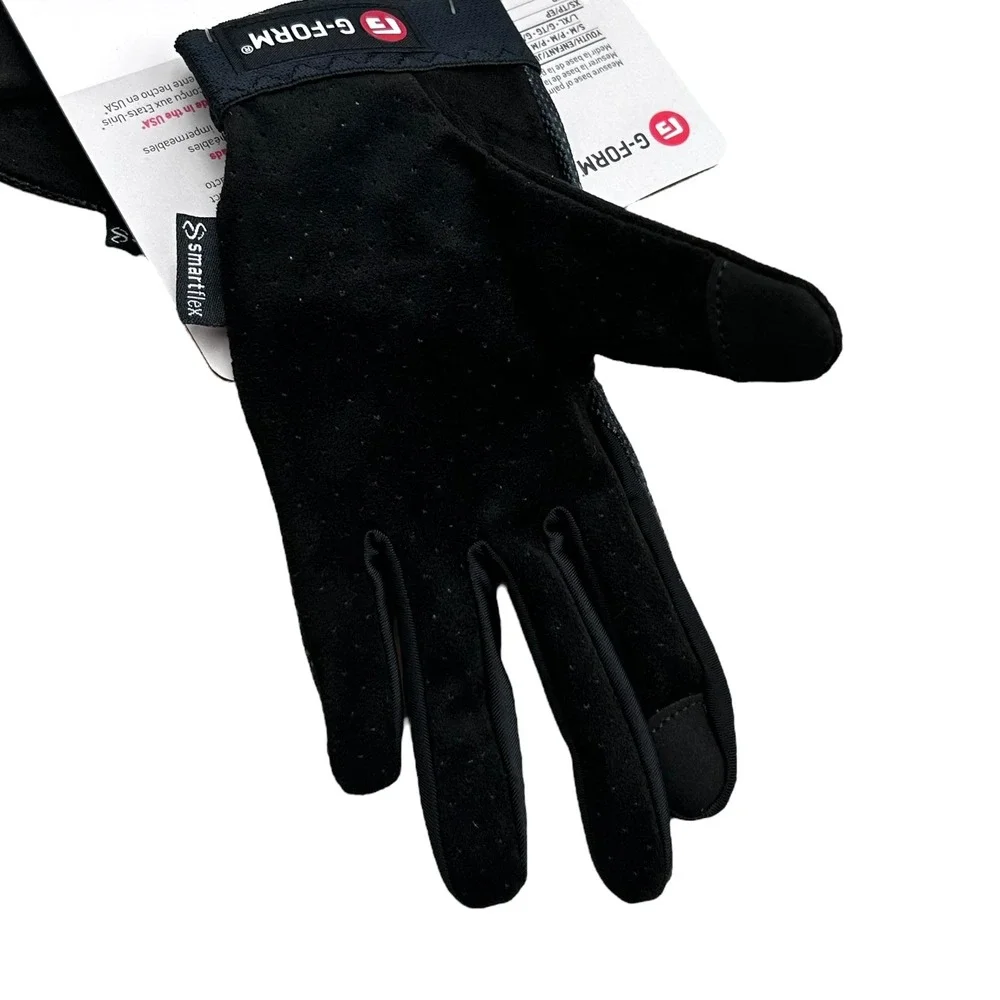 G-Form Sorata 2 Youth Boys Girls MTB Mountain Bike Cycling Gloves Sz L/XL‎ Black